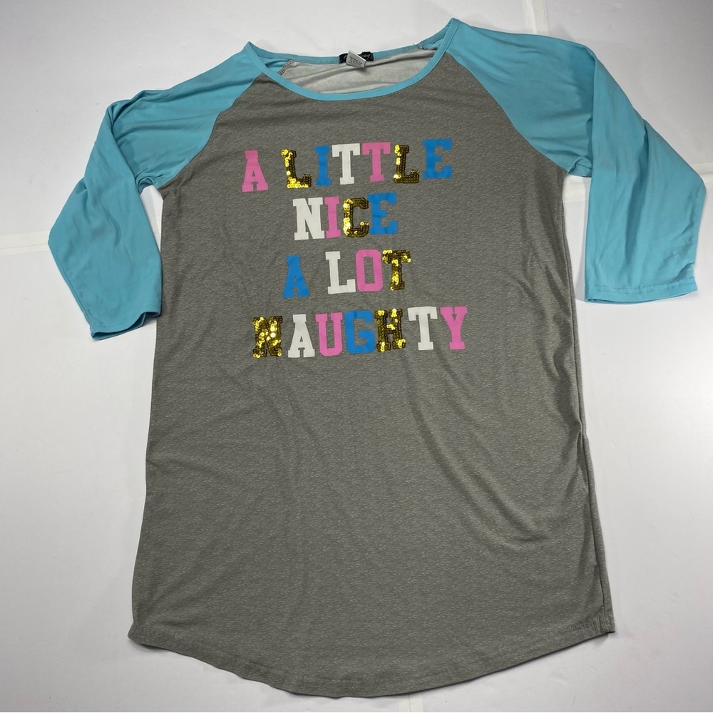 A Little Nice A Lot Naughty Reglan Top Women’s Medium